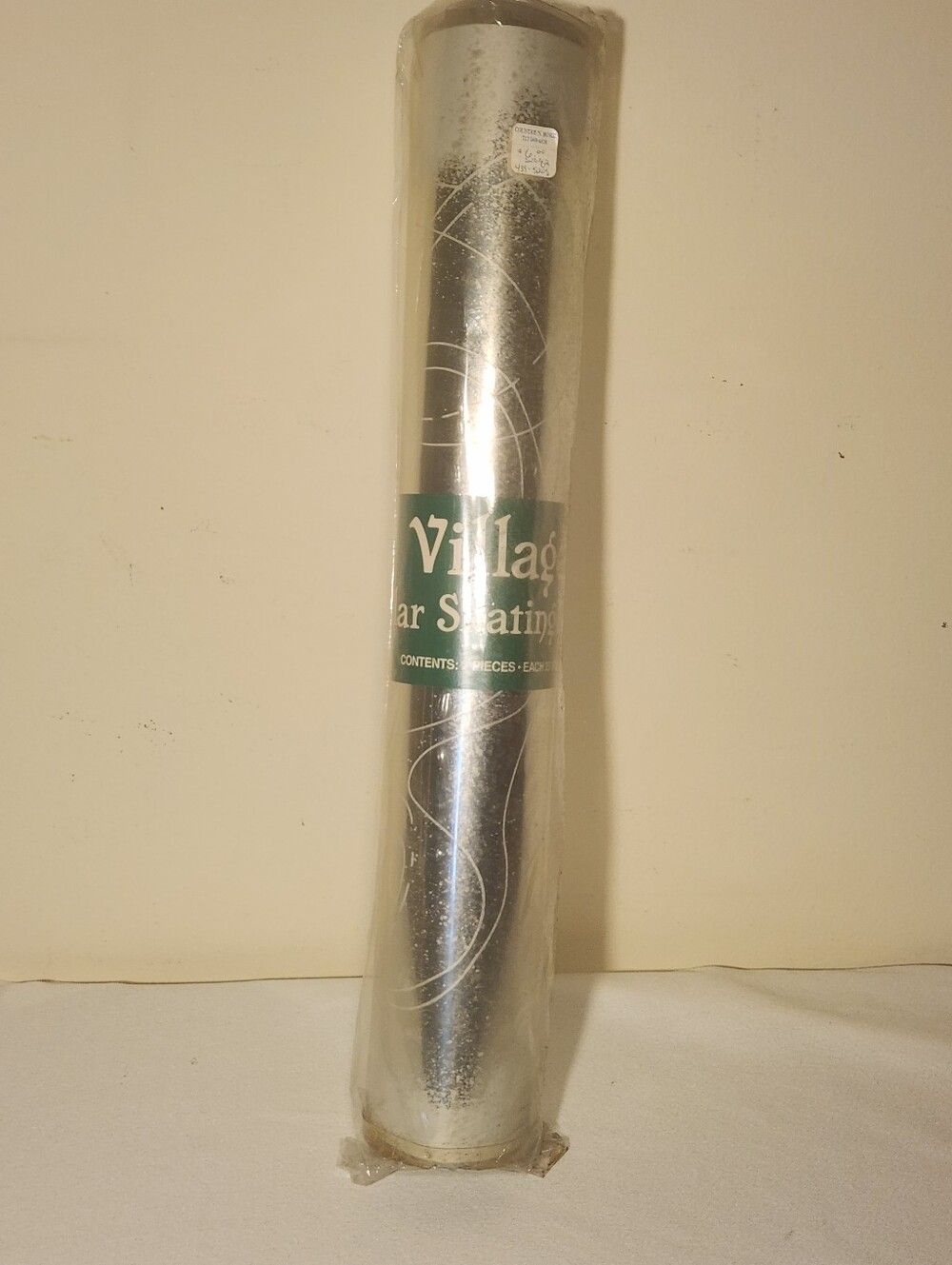 Department 56 - Mylar Skating Pond  set of 2- 52086 Vintage Retired Sealed